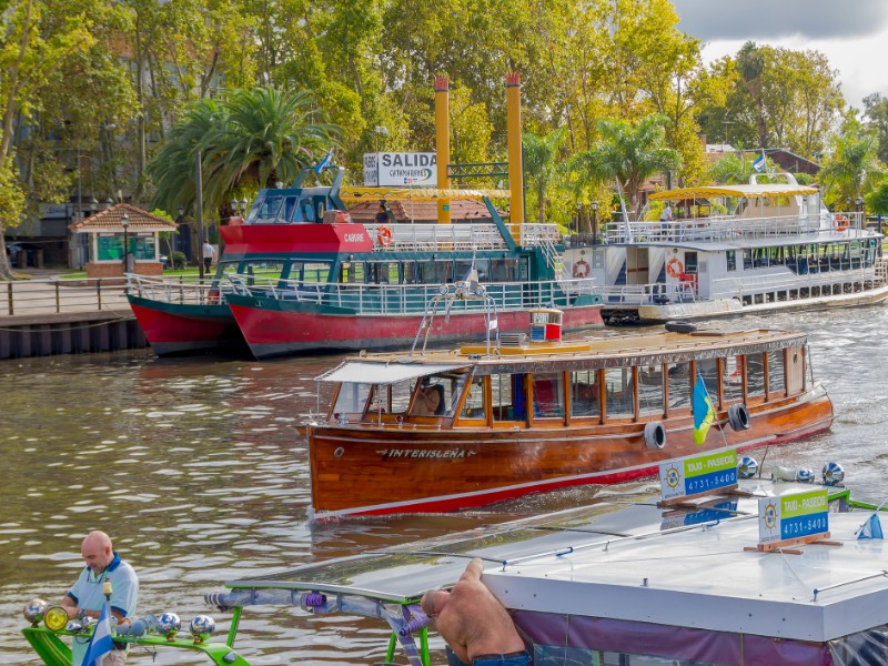 Boat ride on the Lujan River, Tigre, Argentina