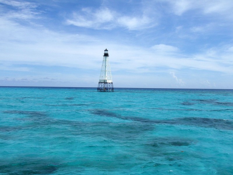 Alligator Reef Lighthouse near Islamorada, Florida