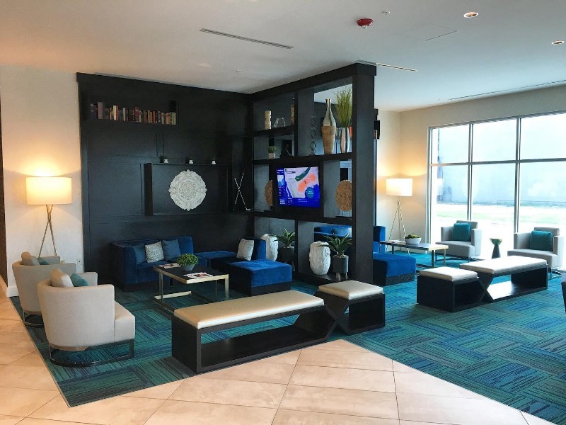 Hyatt House Augusta lobby