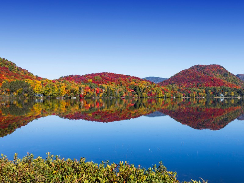 Fall at Mount Tremblant, Quebec, Canada