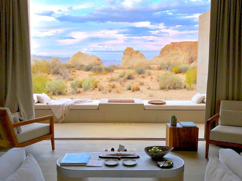 Room view at Amangiri