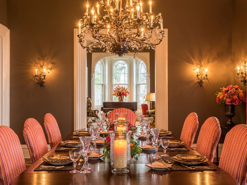 Dining room at The Inns of Aurora