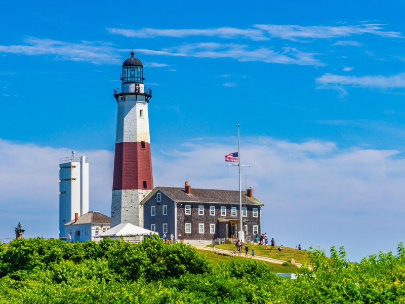 View of Montauk Point Lighthouse