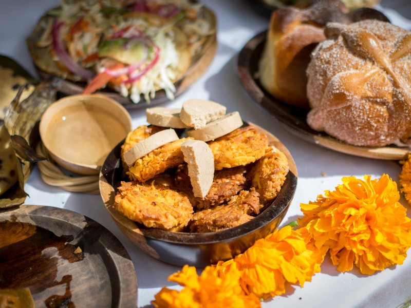 Day of the Dead food at Hilton Playa Del Carmen