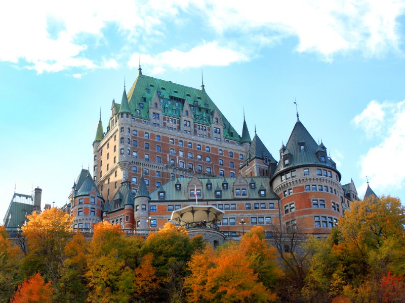 Quebec City, Canada in autumn