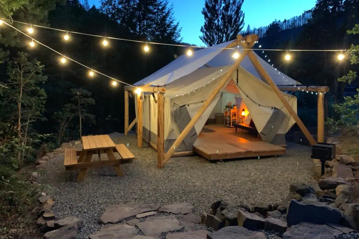 Luxury Glamping Tent