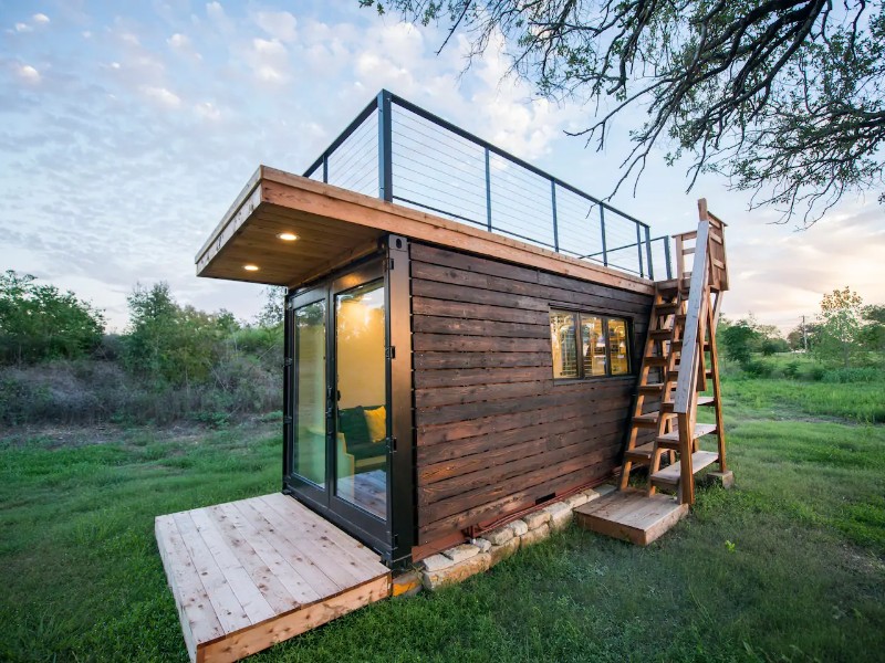 Elegant Container Tiny House 