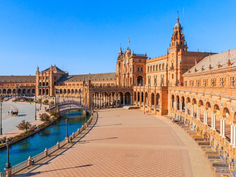 Spanish Square Plaza de Espana, Seville