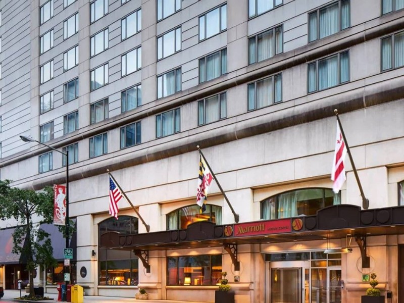 Entrance at Washington Marriott at Metro Center