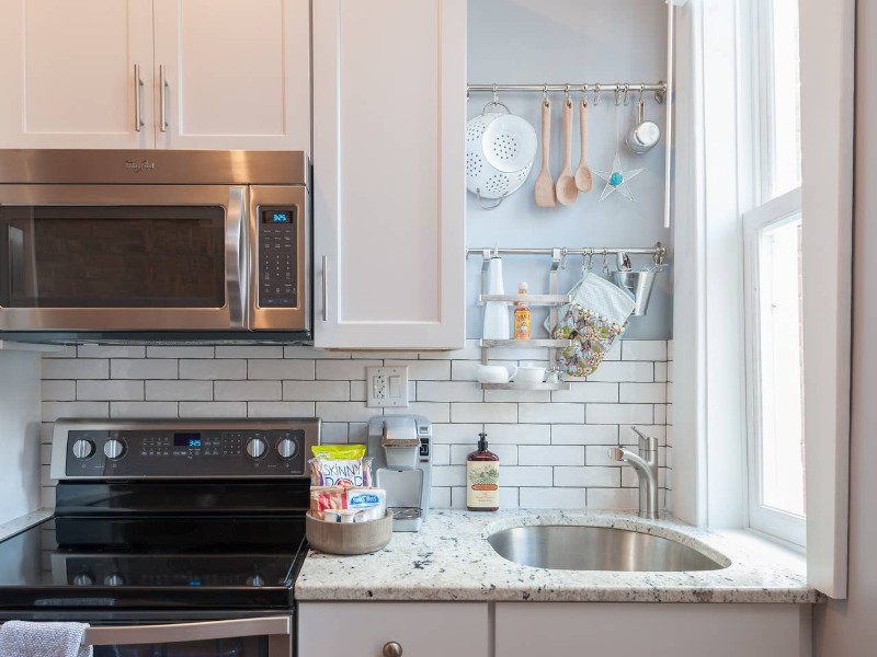 Kitchen in tiny house