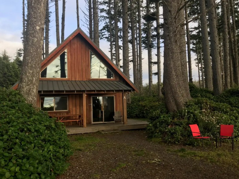 Oceanfront Olympic cabin