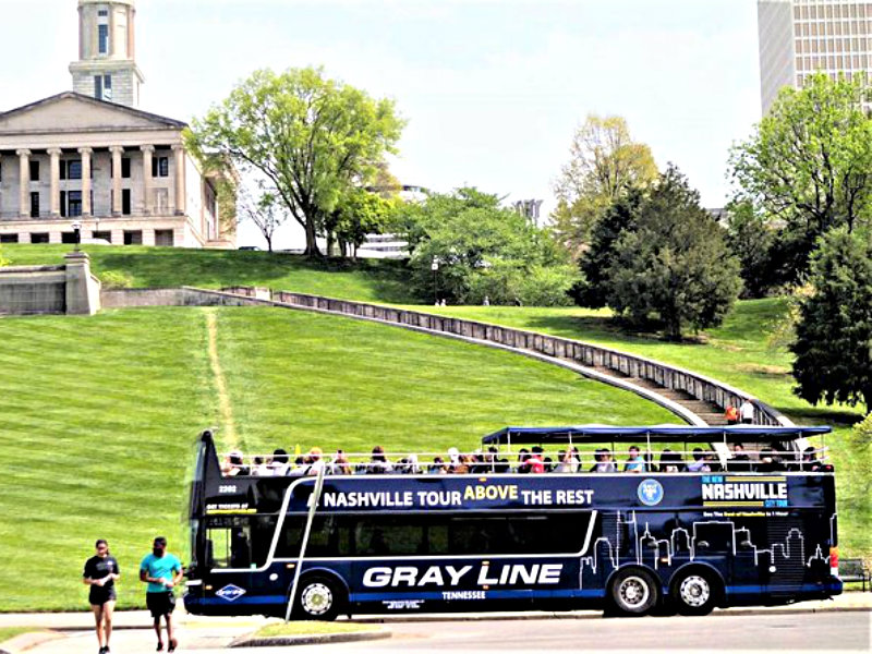 Best of Nashville City Tour on Double Decker Bus