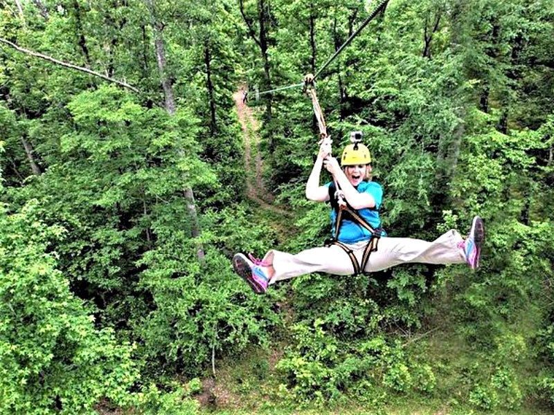 Zipline Forest Admission at Fontanel in Nashville