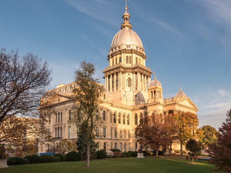 Illinois State Capitol in Springfield
