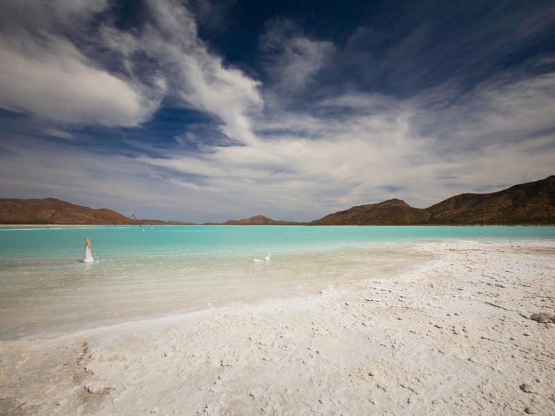 Isle del Carmen beach, Loreto, Baja California Sur