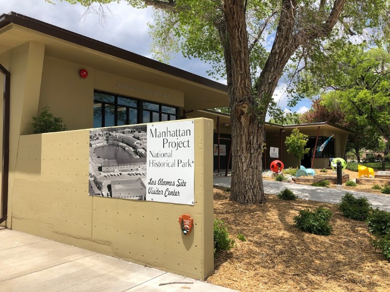 Sign at Manhattan Project National Historical Park