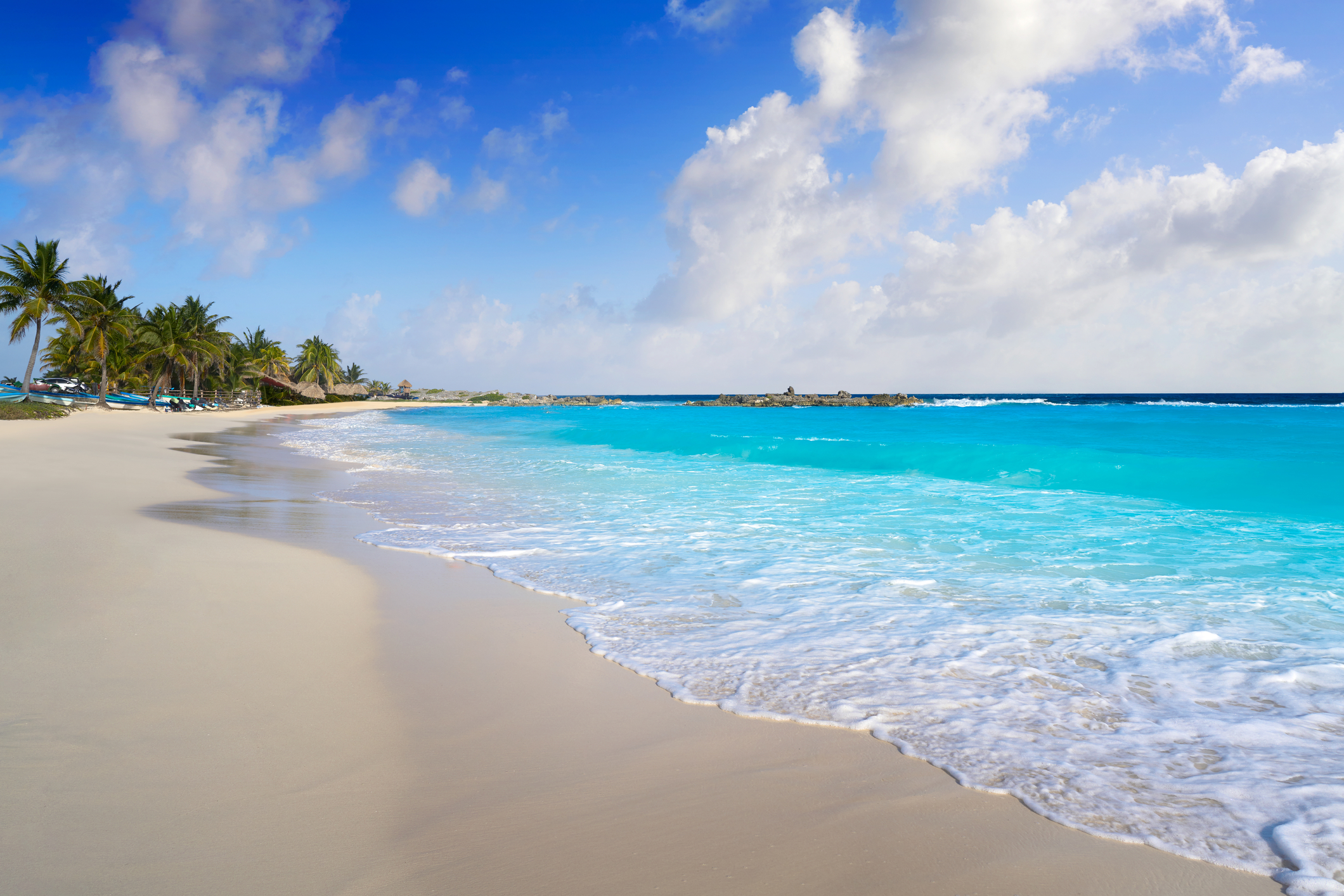 Chen Rio beach in Cozumel