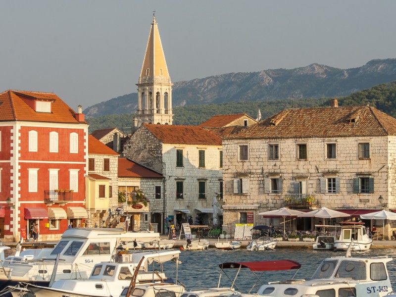 Stari Grad on Hvar Island, Croatia