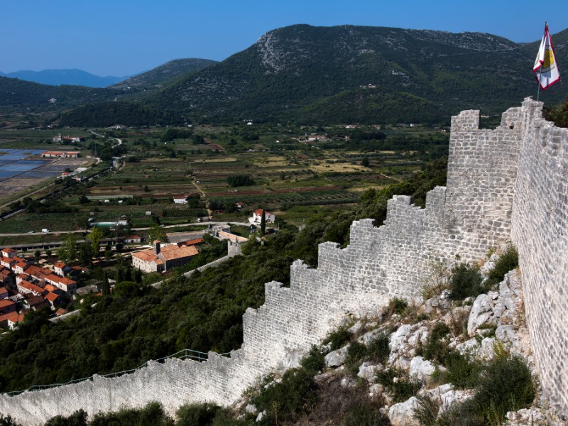 Ston defensive walls, Croatia