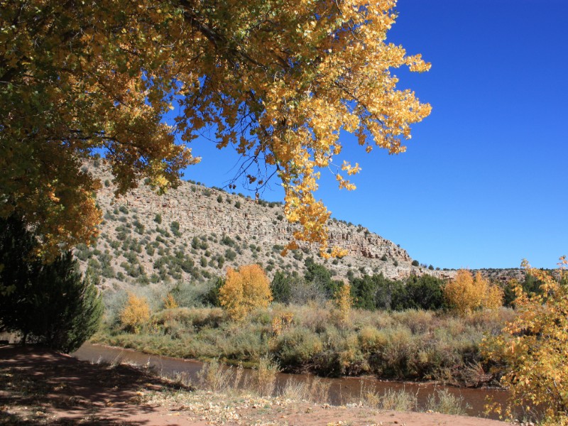 Autumn in Villanueva State Park
