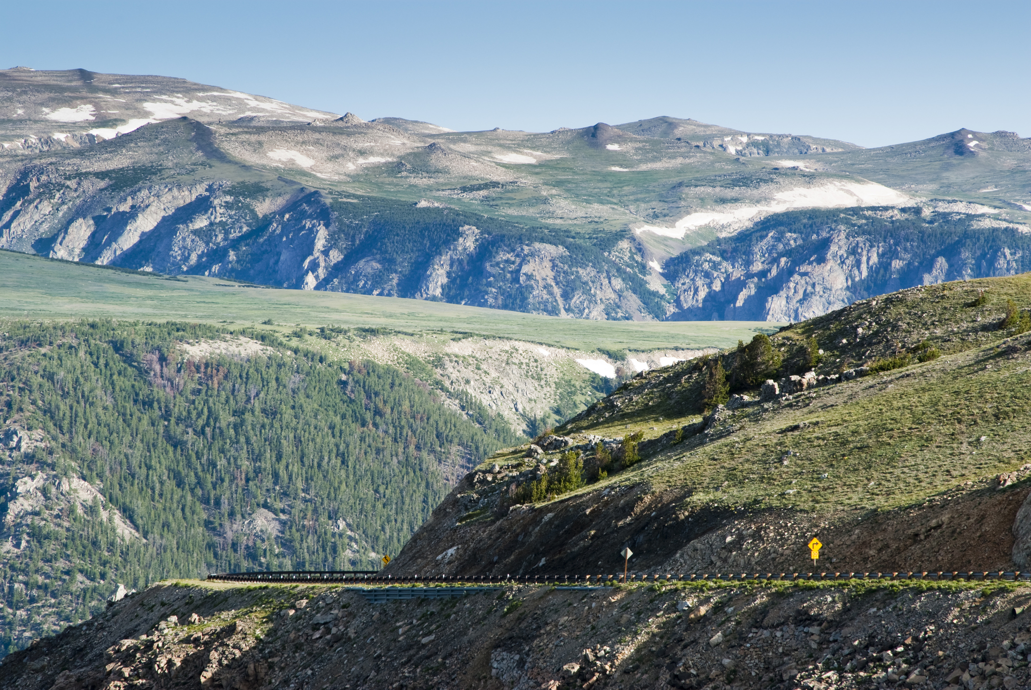 Beartooth Highway in Montana