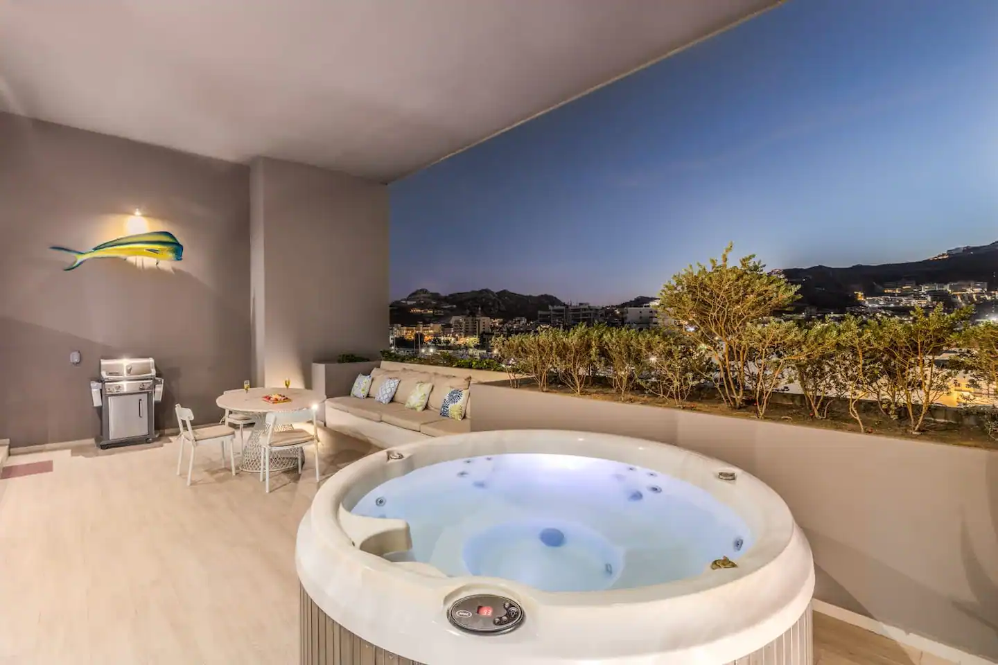 Relax in Style with Private Jacuzzi @ Cabo Marina