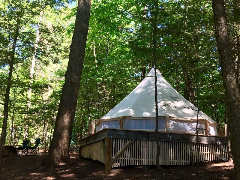 Maine Island Luxury Tent