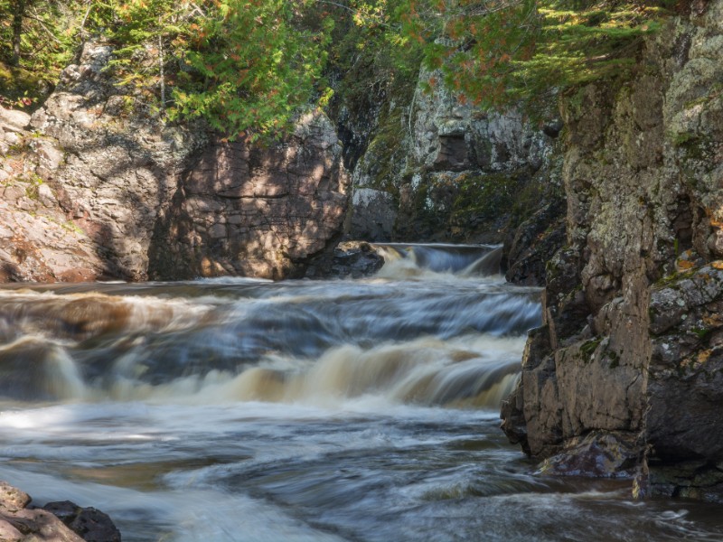 Cascade River State Park in Minnesota