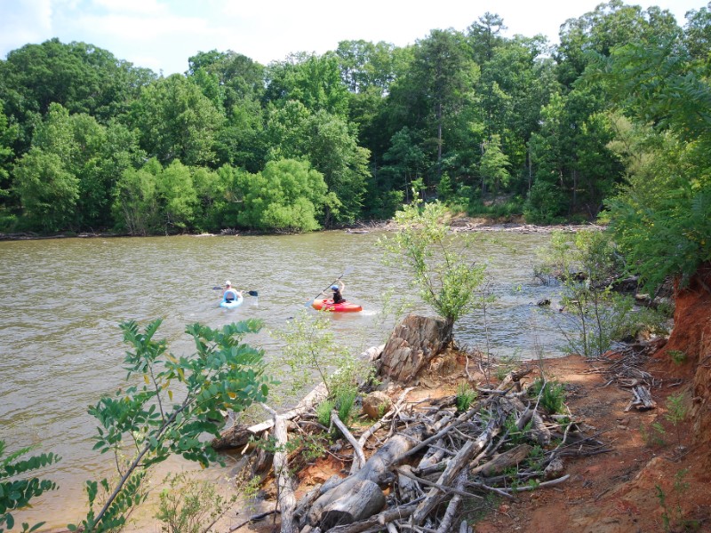 Water fun at Occoneechee State Park