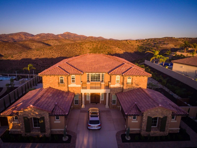 San Diego estate designed for quiet, calm relaxation and private vacationing