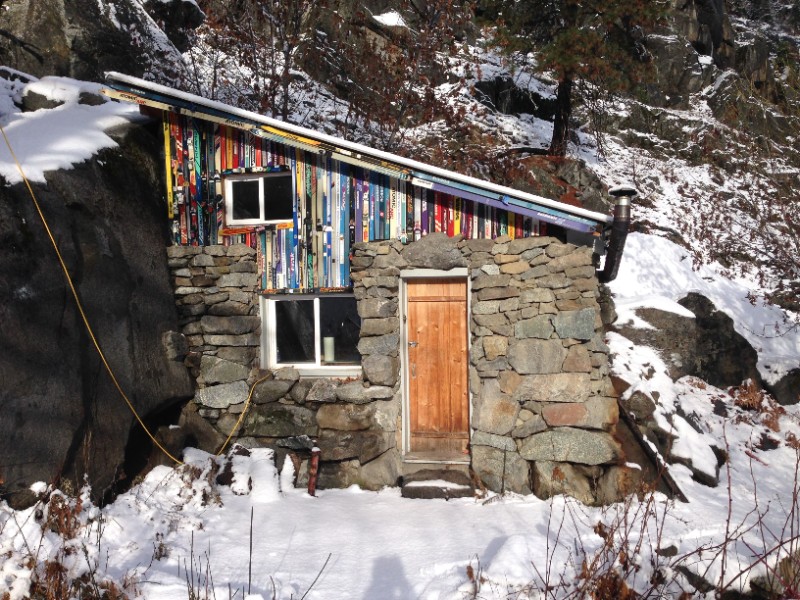 Rustic Stone Cabin