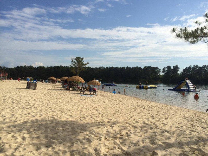 White Sands Lake Day Beach