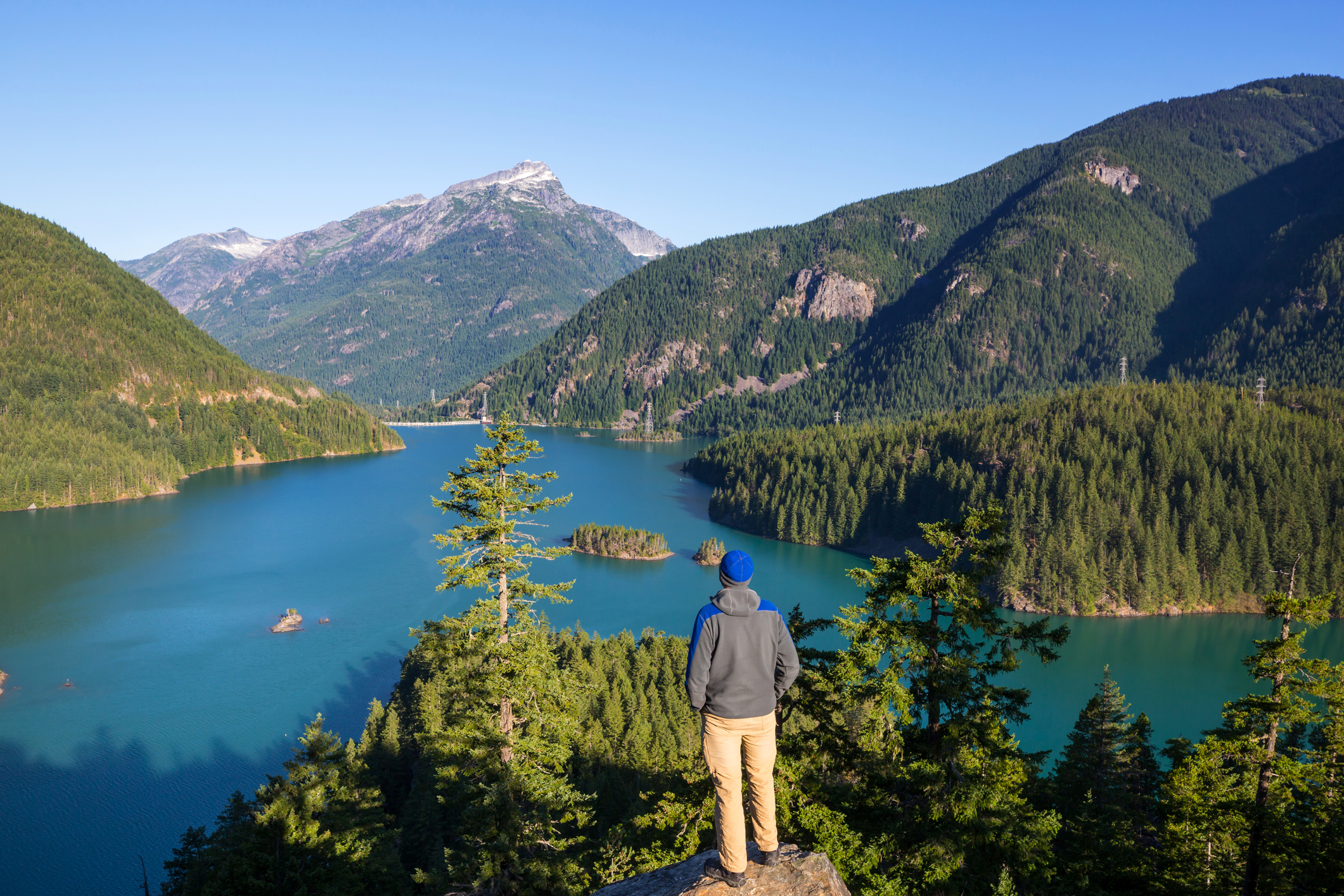 Diablo Lake in North Cascades National Park