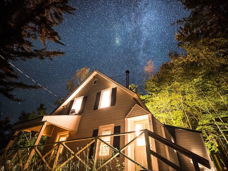 The Overlook/Cozy 2 bed/Hot Tub/Wood Stove/Firepit