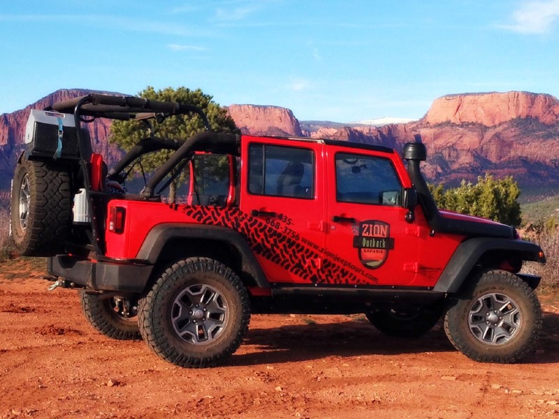 Zion jeep tours