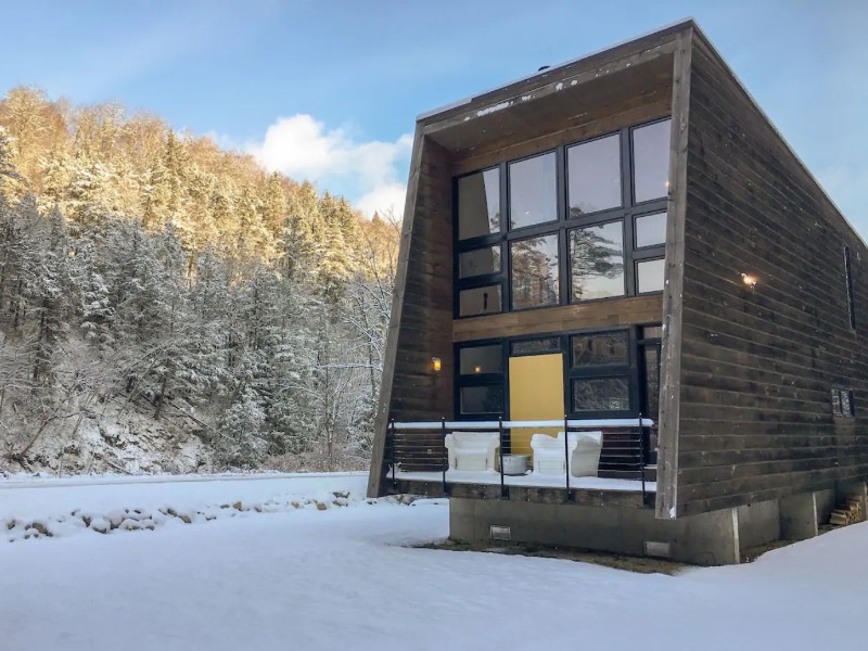 Green Mountain Modern House, Jamaica, Vermont