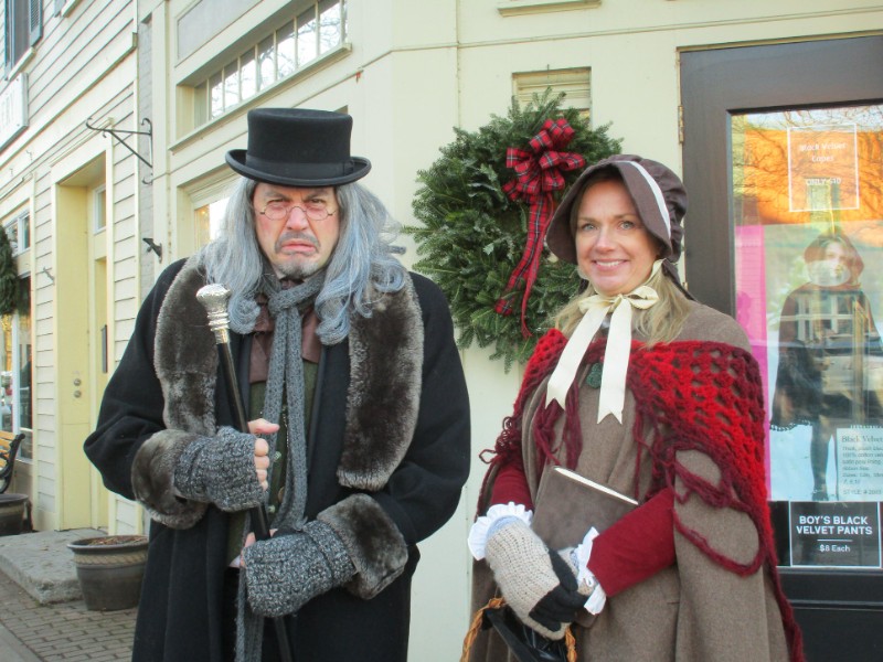 Dickens Christmas in Skaneateles, New York.