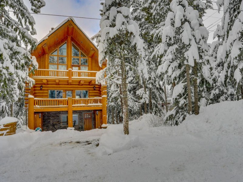 Dog-friendly lodge with two large decks, Government Camp, Oregon