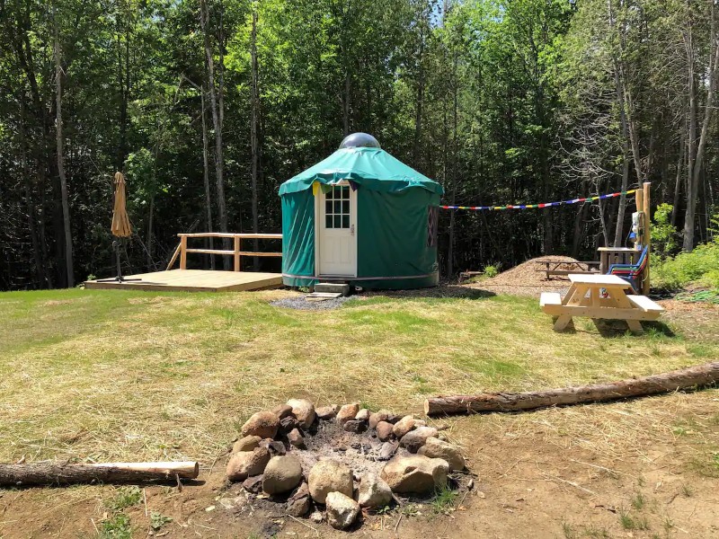 Yurt Near Kingdom Trails