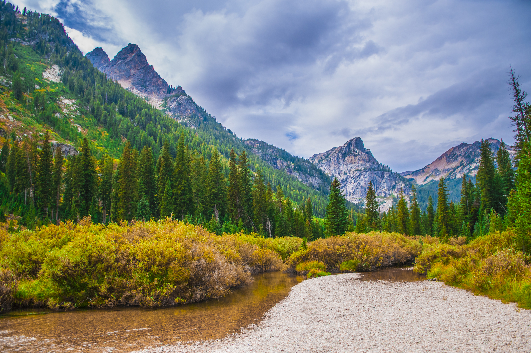 Cascade Canyon - Grant Tetons