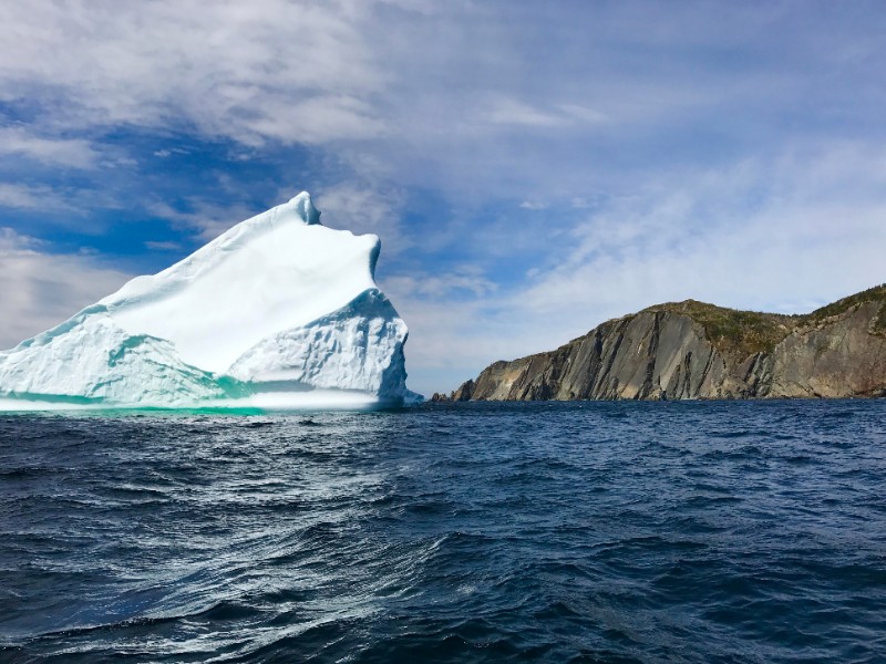 Iceberg near Trinity, Newfoundland and Labrador