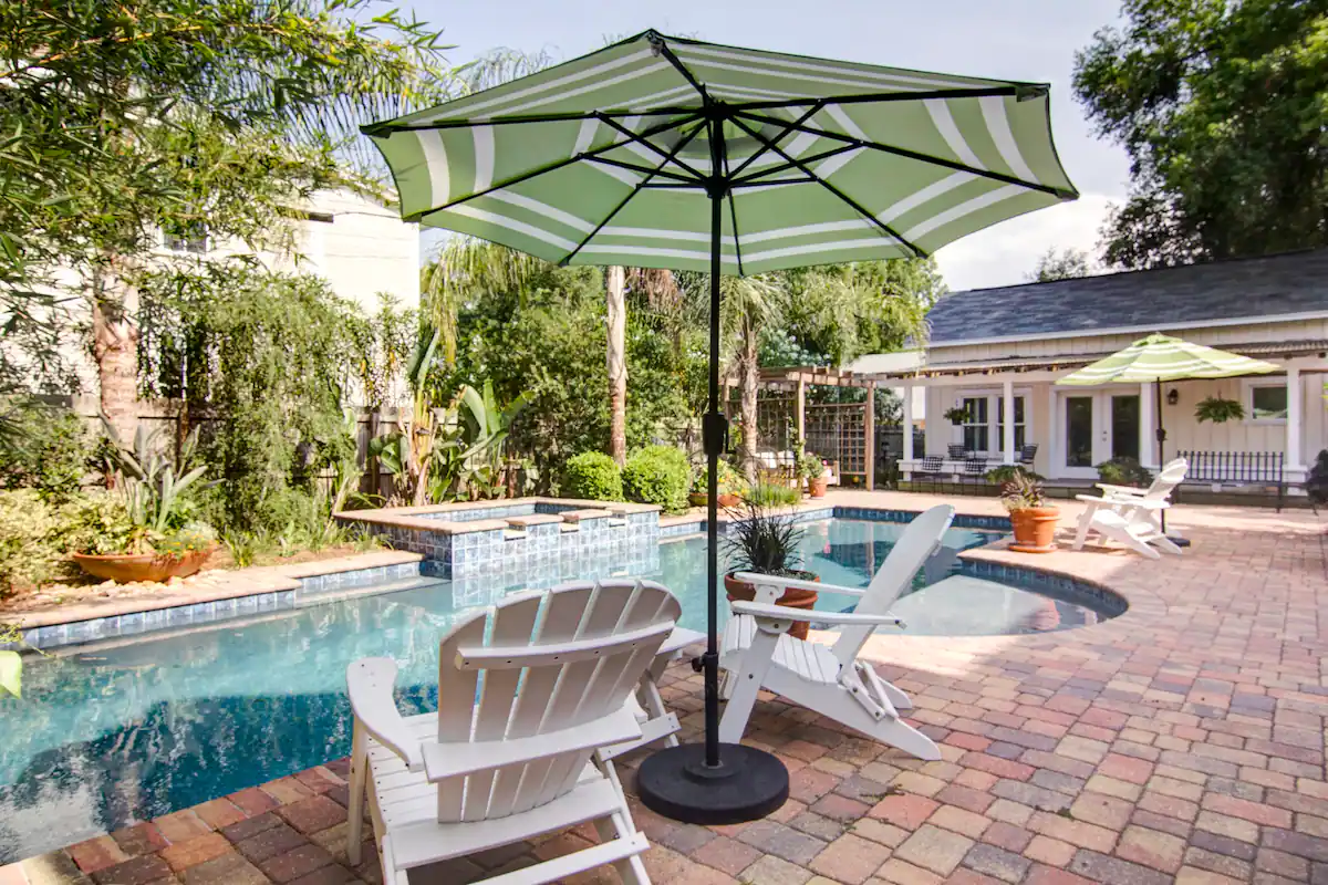 Pool at the Gardener's Cottage