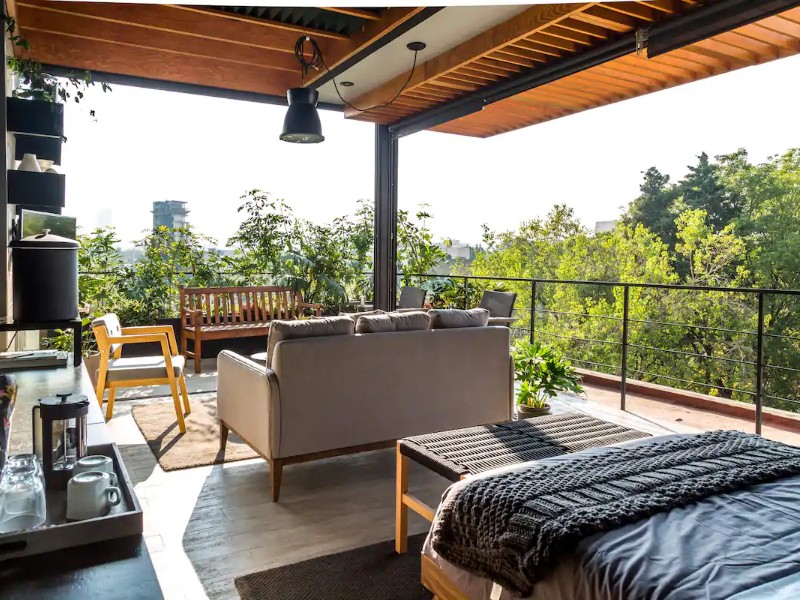 Condesa Loft with Private Terrace