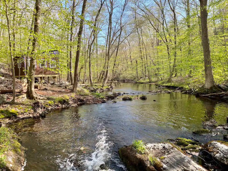 Water view at Hikers Haven