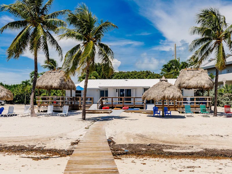 Atlantic Ocean Beachfront Duplex with Private Dock - Long Key