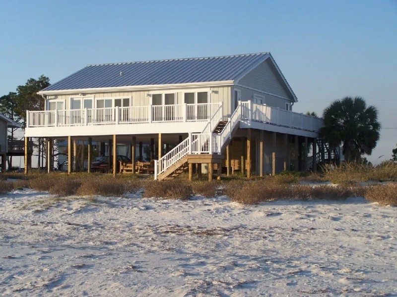 Endless Ocean Views on The Edge of The Gulf of Mexico – Alligator Point, Panacea