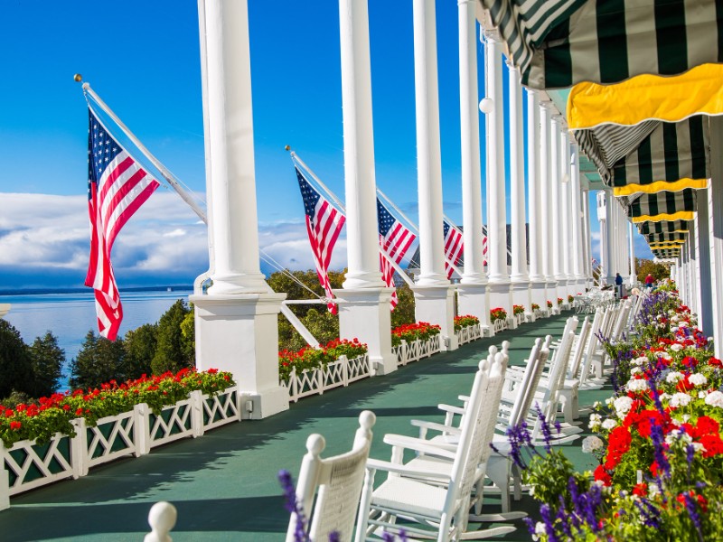 Grand Hotel - Mackinac Island, Michigan