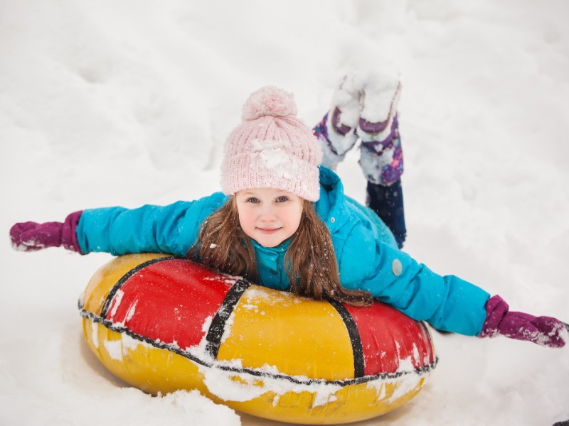 Snow Tubing at Woodward Park City