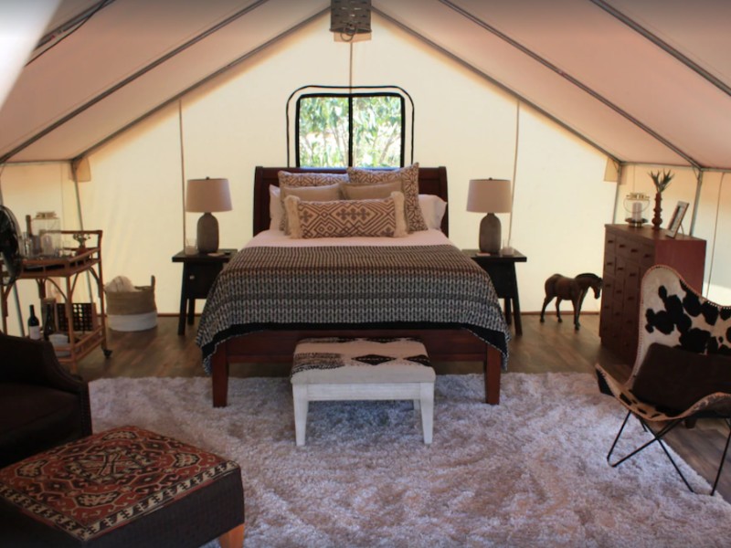 African Safari Tent, Carlsbad, California