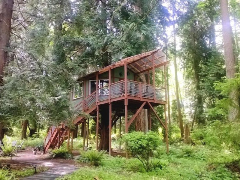 Treehouse on Whidbey Island